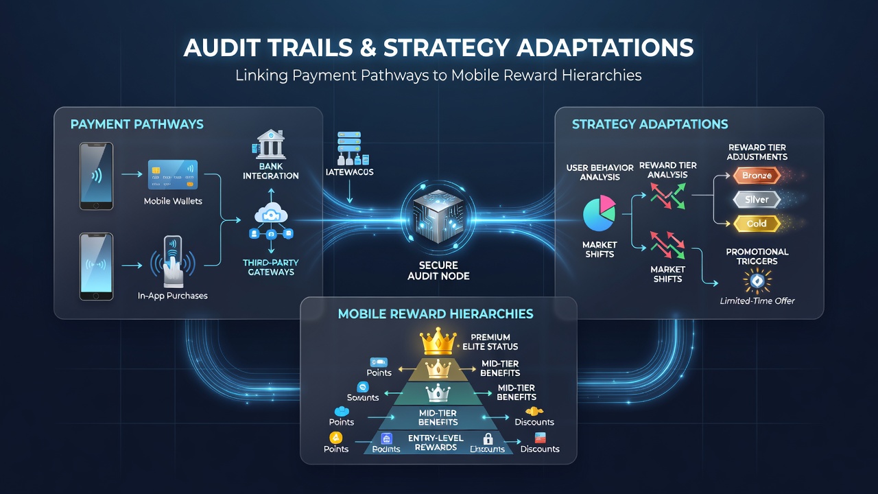 Visualisierung von Audit Trails und mobilen Belohnungshierarchien mit Zahlungsdaten