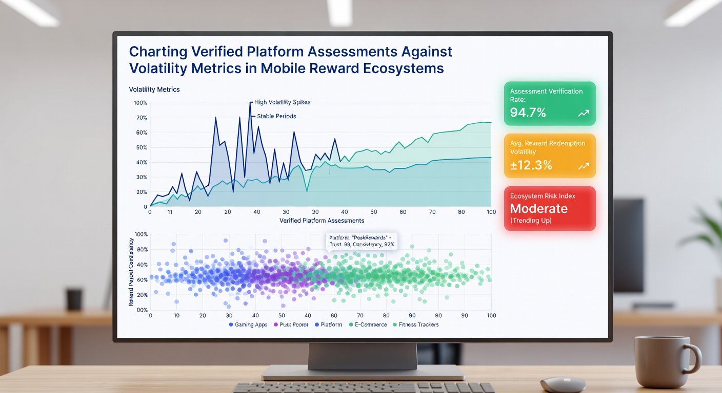 Detaillierte Analyse von Volatilitätsmetriken in mobilen Reward-Apps mit Diagrammen und Bewertungsvergleichen