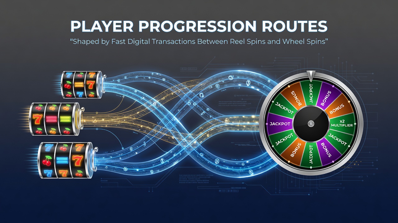 Visualisierung von Spielerpfaden durch schnelle Zahlungen zwischen mobilen Slots und Roulette
